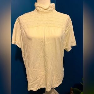 Ralph Lauren crotchet short sleeve shirt
